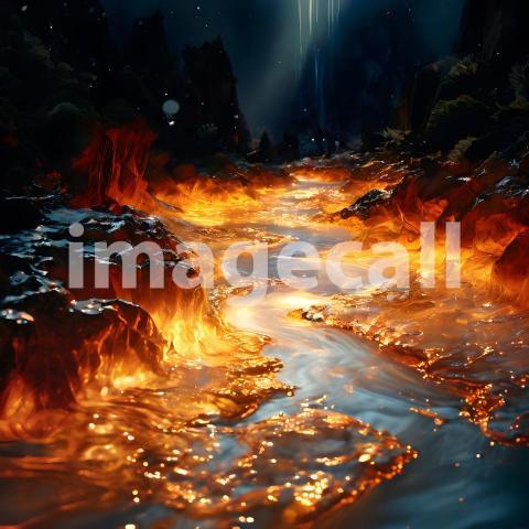 Abstract and surreal colorful and vivid (1647)