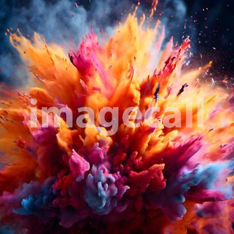 Abstract and surreal colorful and vivid (1658)