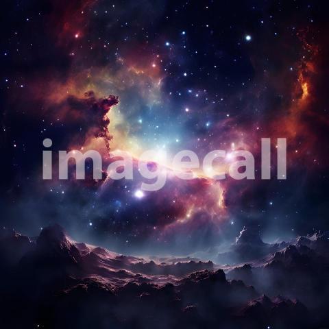 Abstract and surreal colorful and vivid (1667)