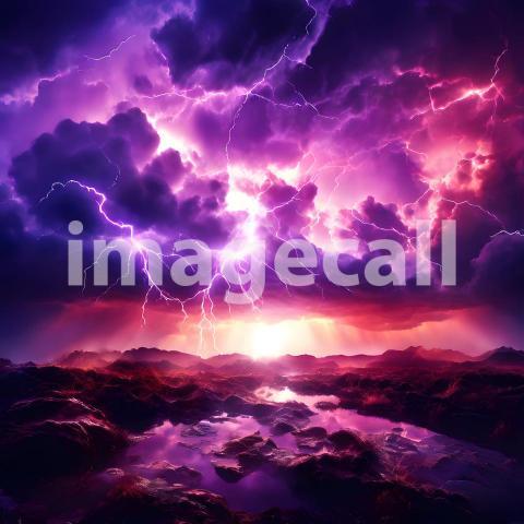 Abstract and surreal colorful and vivid (1669)