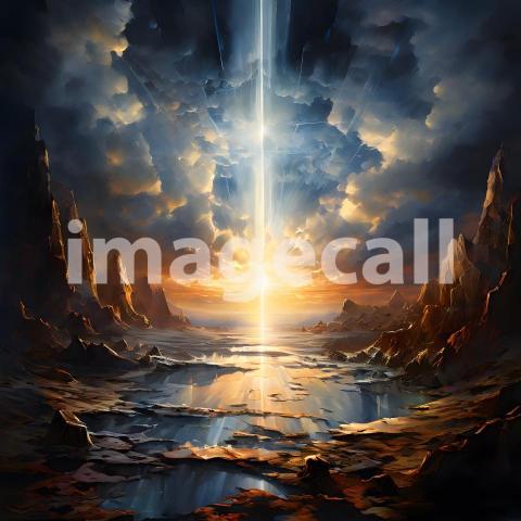 Abstract and surreal colorful and vivid (1673)