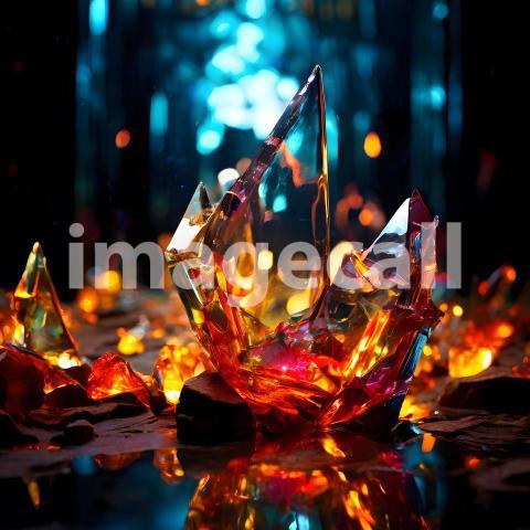 Abstract and surreal colorful and vivid (1668)