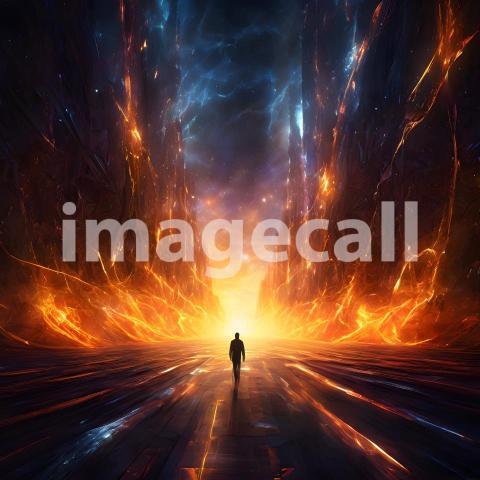 Abstract and surreal colorful and vivid (1677)