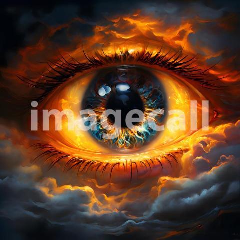 Abstract and surreal colorful and vivid (1680)