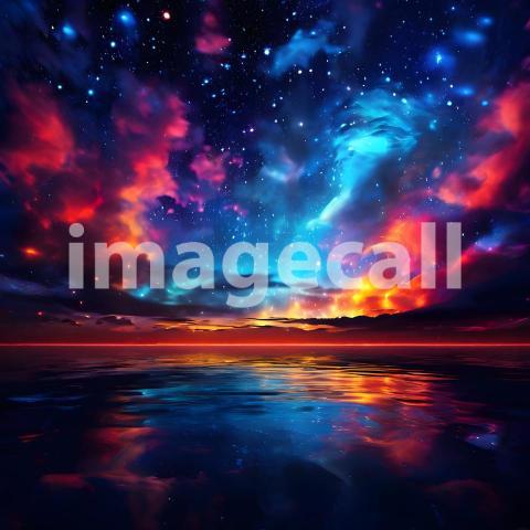 Abstract and surreal colorful and vivid (1679)