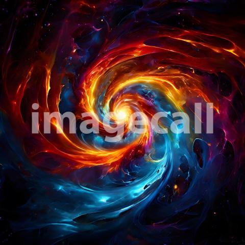 Abstract and surreal colorful and vivid (1689)