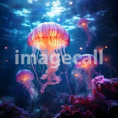 Abstract and surreal colorful and vivid (1690)