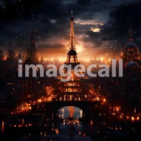 Abstract and surreal colorful and vivid (1707)