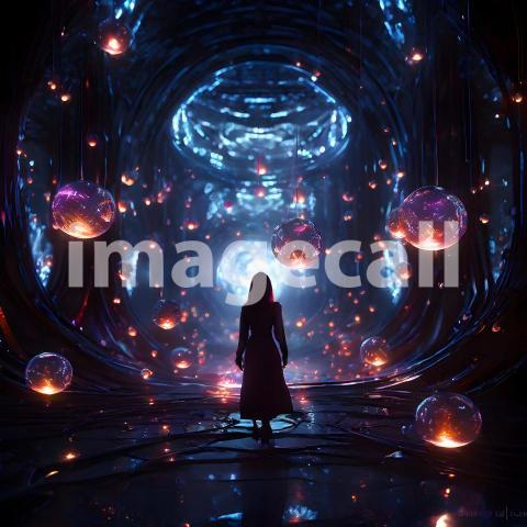 Abstract and surreal colorful and vivid (1708)