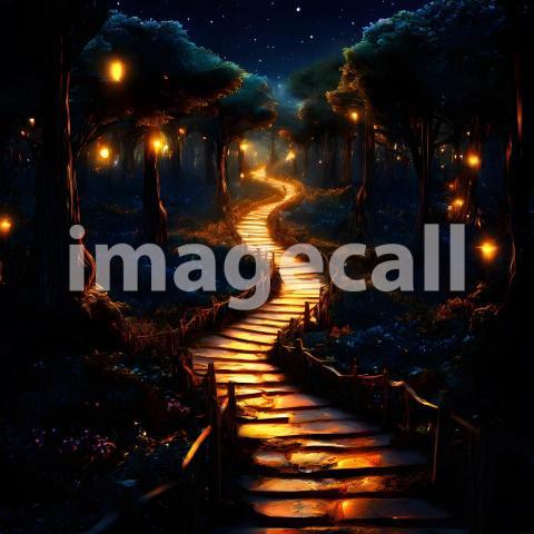 Abstract and surreal colorful and vivid (1709)