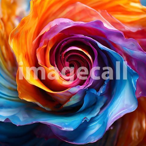 Abstract and surreal colorful and vivid (1717)