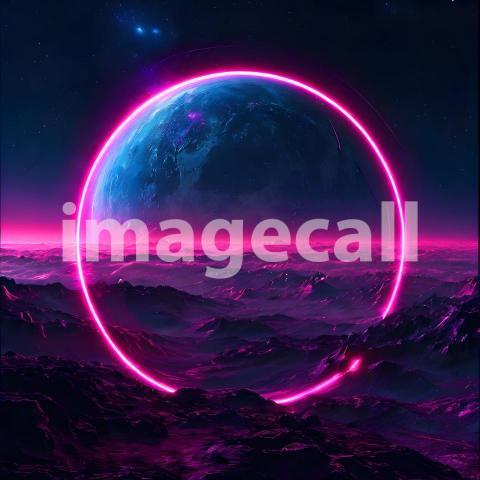 Abstract and surreal colorful and vivid (1723)