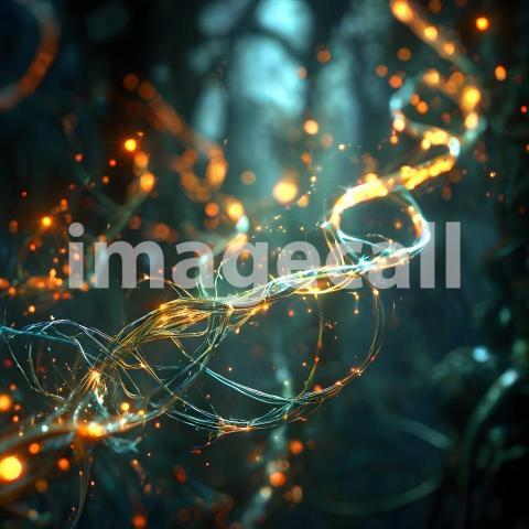 Abstract and surreal colorful and vivid (1734)