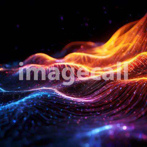 Abstract and surreal colorful and vivid (1747)