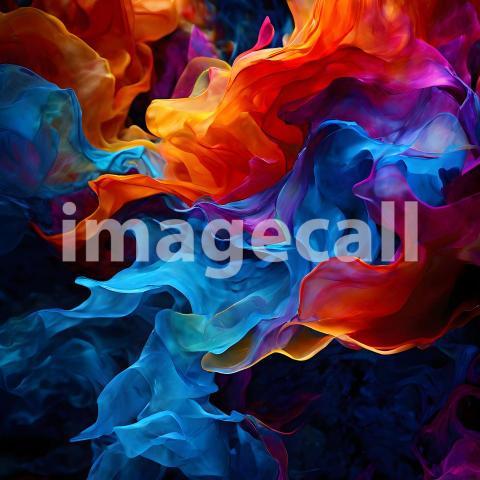 Abstract and surreal colorful and vivid (1749)