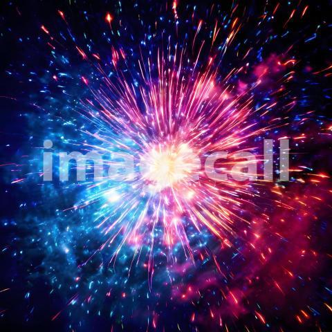 Abstract and surreal colorful and vivid (1751)