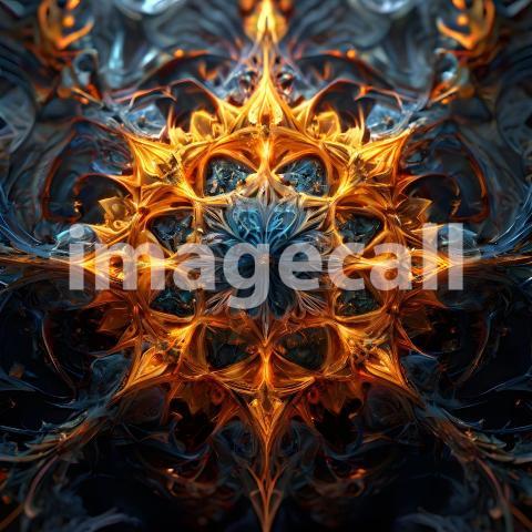 Abstract and surreal colorful and vivid (1748)