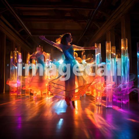 Abstract and surreal colorful and vivid (1754)