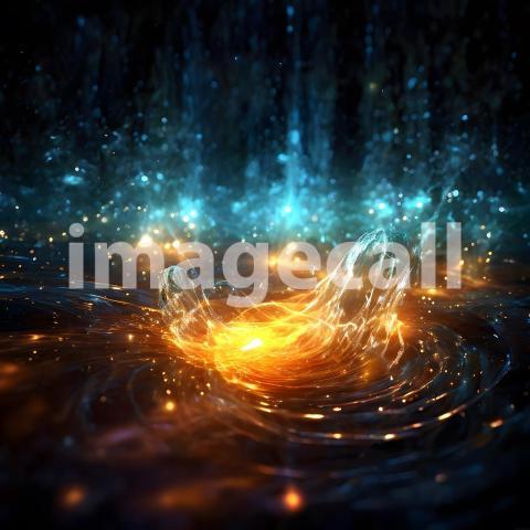 Abstract and surreal colorful and vivid (1758)