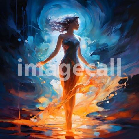 Abstract and surreal colorful and vivid (1760)