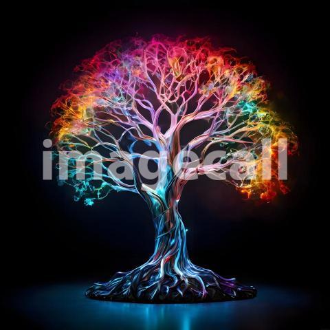 Abstract and surreal colorful and vivid (1763)