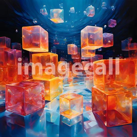 Abstract and surreal colorful and vivid (1768)