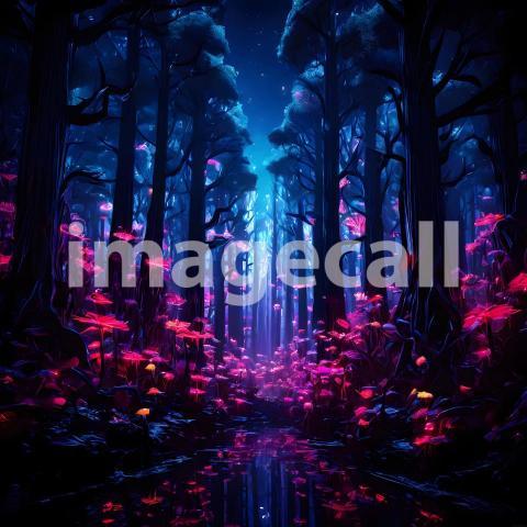 Abstract and surreal colorful and vivid (1771)