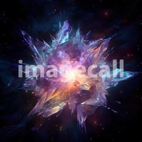 Abstract and surreal colorful and vivid (1773)