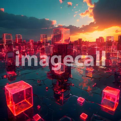 Abstract and surreal colorful and vivid (1772)