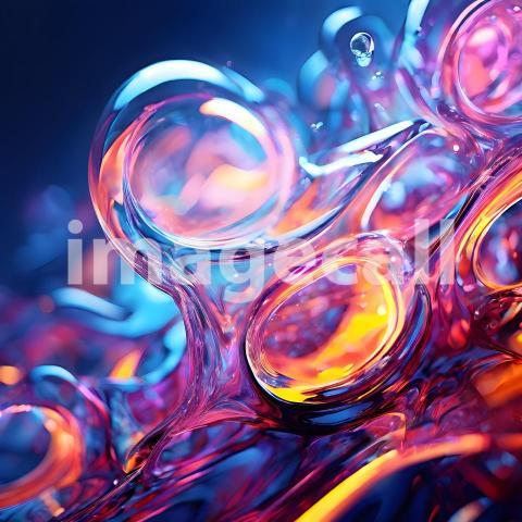 Abstract and surreal colorful and vivid (1775)