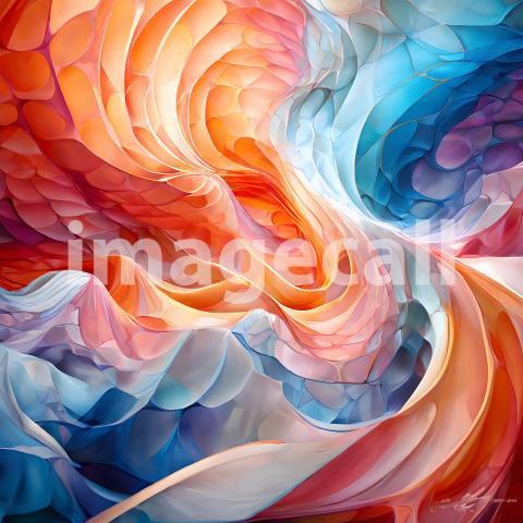 Abstract and surreal colorful and vivid (1780)