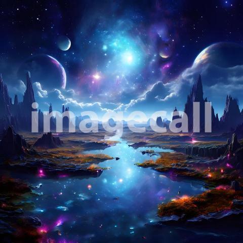 Abstract and surreal colorful and vivid (1800)