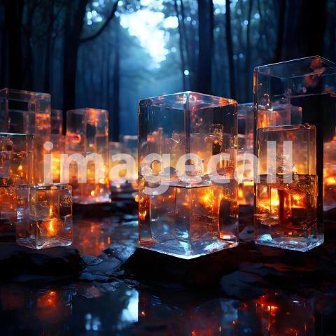 Abstract and surreal colorful and vivid (1806)