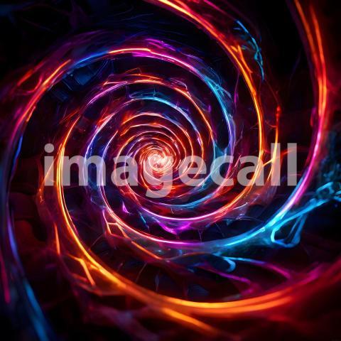 Abstract and surreal colorful and vivid (1815)