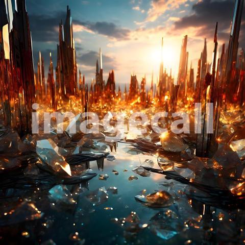 Abstract and surreal colorful and vivid (1823)