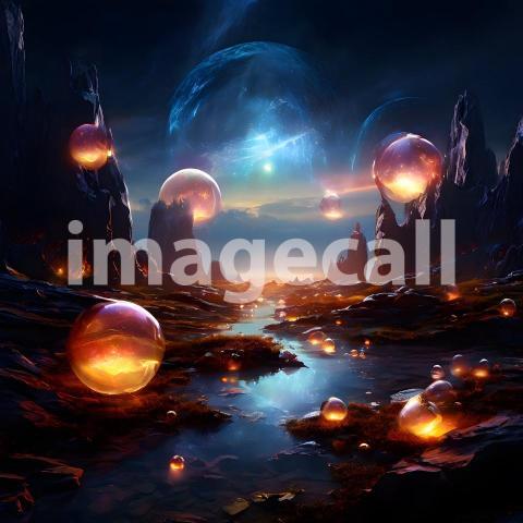 Abstract and surreal colorful and vivid (1826)