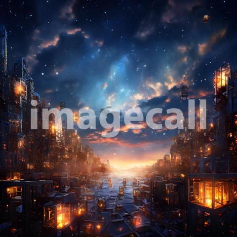 Abstract and surreal colorful and vivid (1839)