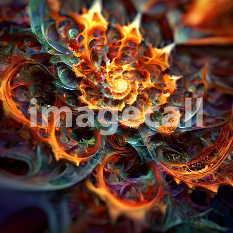 Abstract and surreal colorful and vivid (1843)