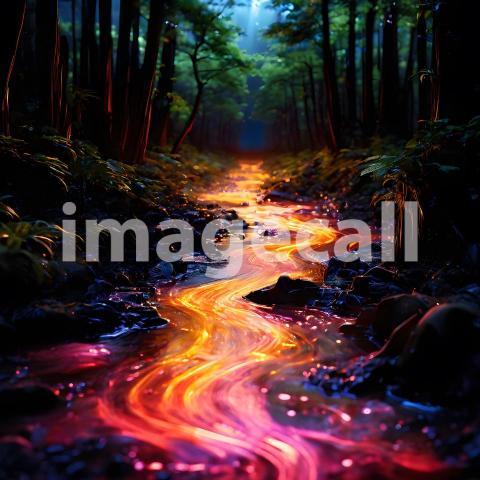 Abstract and surreal colorful and vivid (1855)