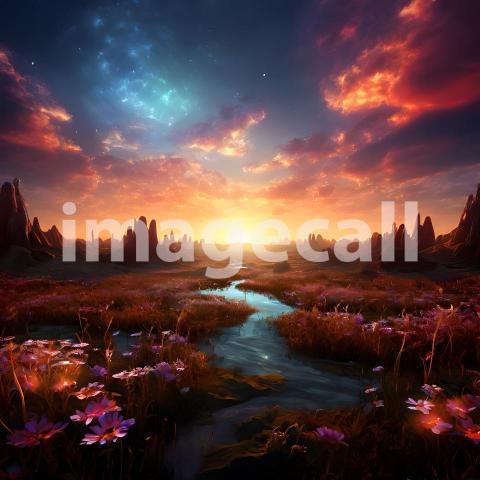 Abstract and surreal colorful and vivid (1866)