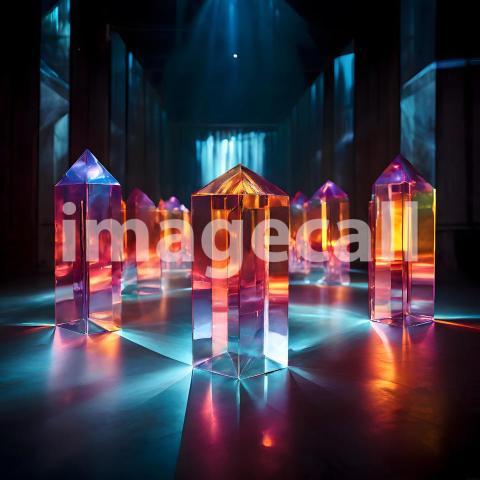 Abstract and surreal colorful and vivid (1871)