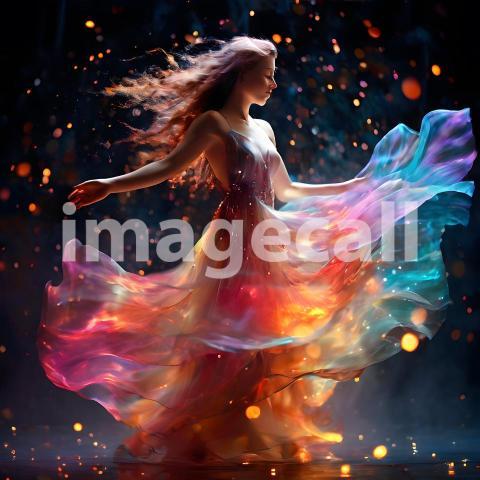 Abstract and surreal colorful and vivid (1878)