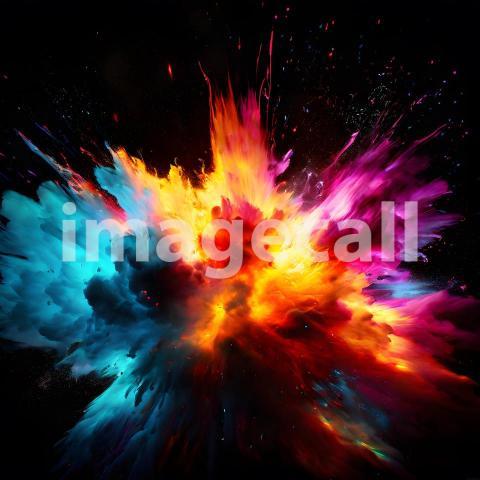 Abstract and surreal colorful and vivid (1879)