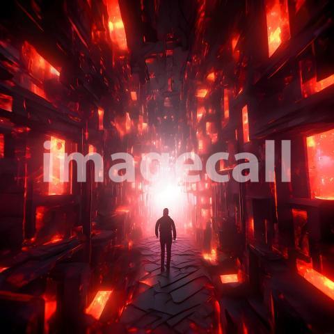 Abstract and surreal colorful and vivid (1883)