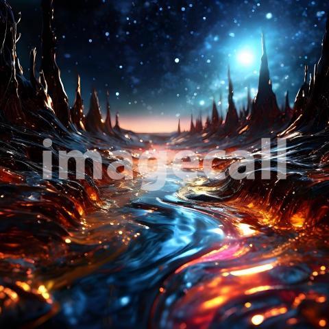 Abstract and surreal colorful and vivid (1905)