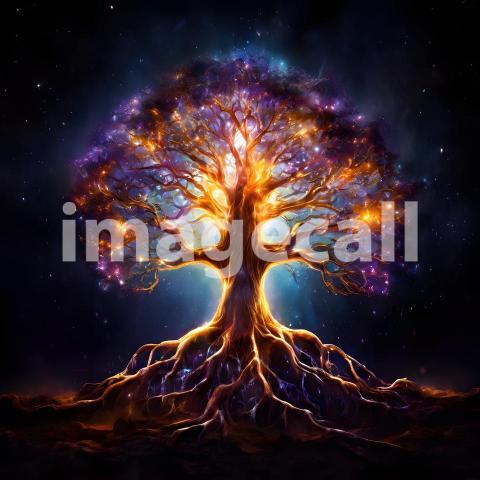 Abstract and surreal colorful and vivid (1914)