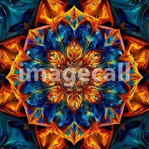 Abstract and surreal colorful and vivid (1917)