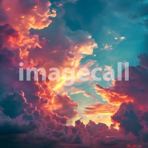 Abstract and surreal colorful and vivid (1918)