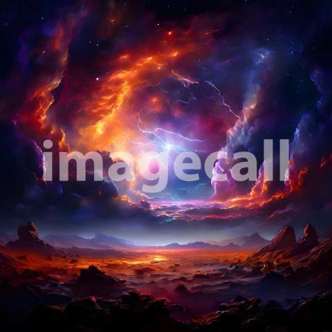 Abstract and surreal colorful and vivid (1926)