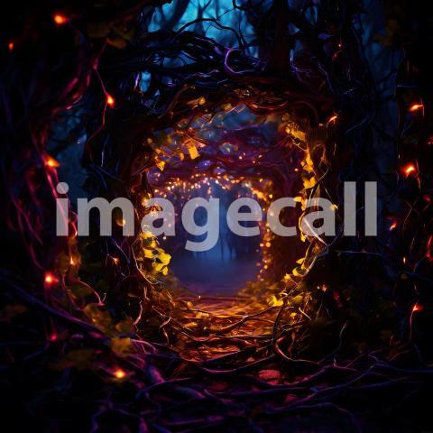 Abstract and surreal colorful and vivid (1936)